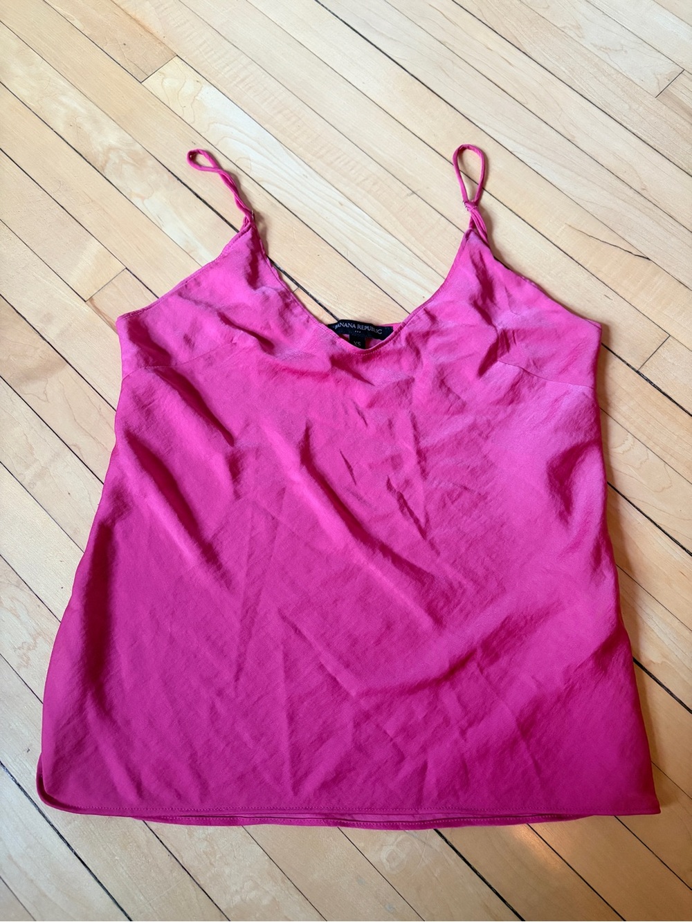Banana Republic Bright Pink Slip Camisole